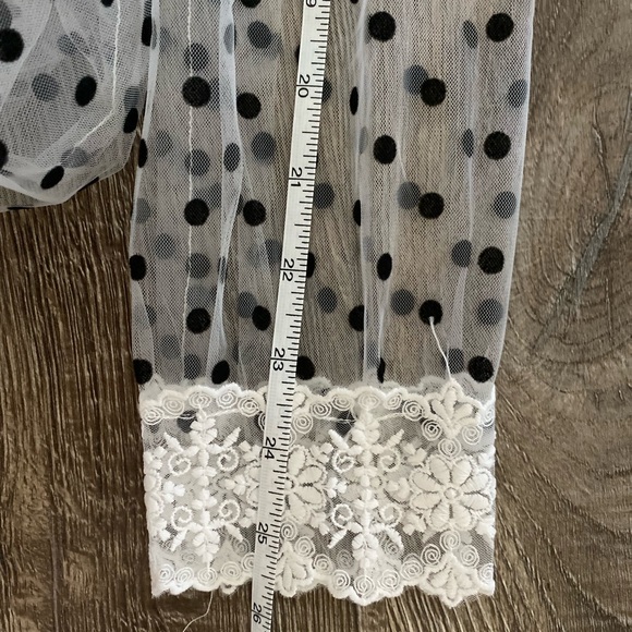 Rose Velvet Dotted tulle gown - Picture 13 of 13